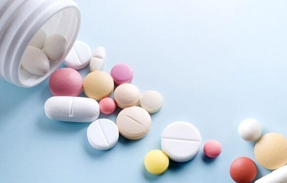 Tablets for treating prostatitis